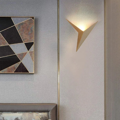 Contemporary Triangle Wall Lamp