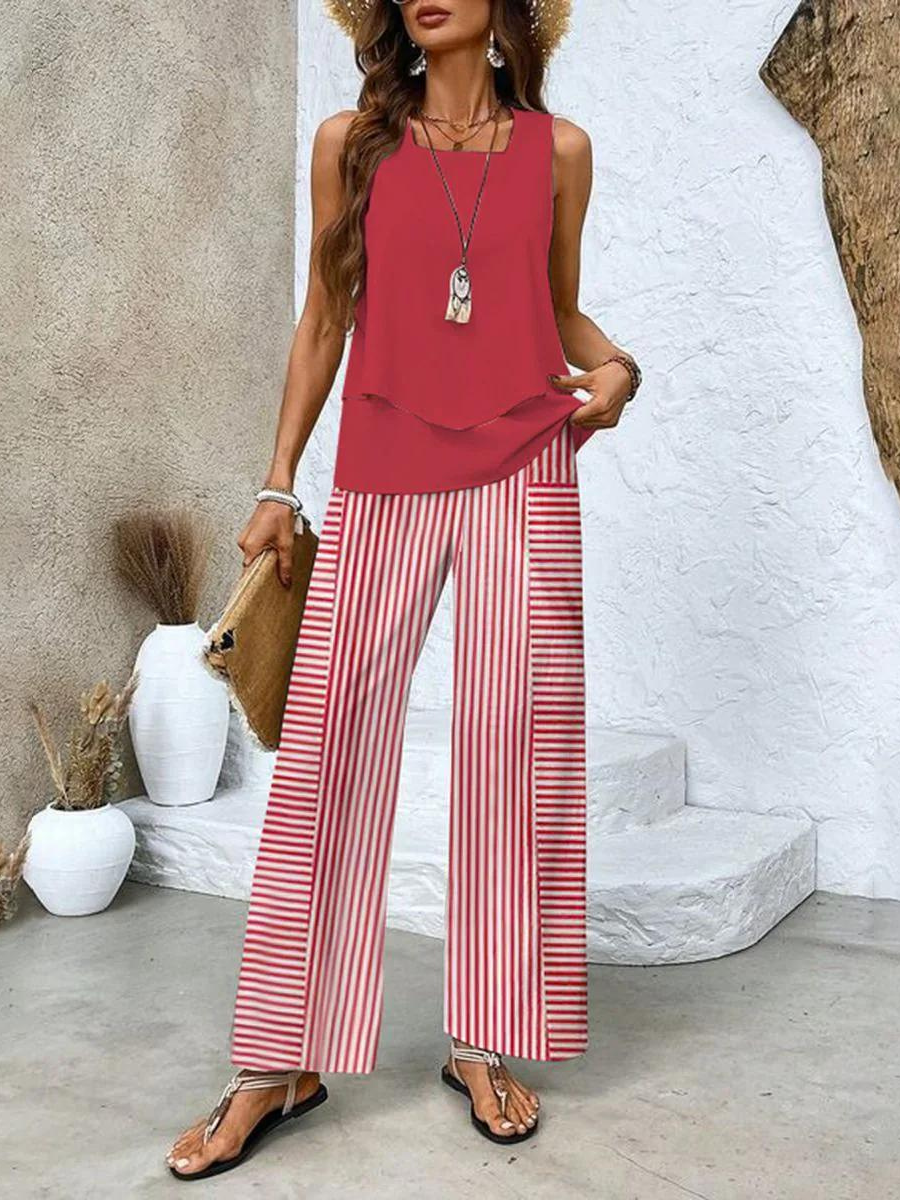Cool Summer Women's Tank Top Set