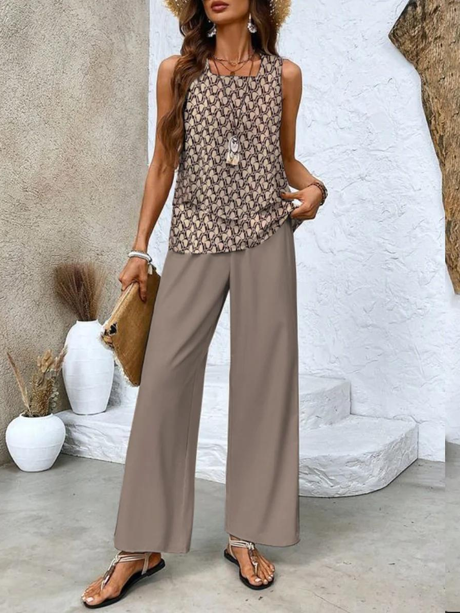Cool Summer Women's Tank Top Set