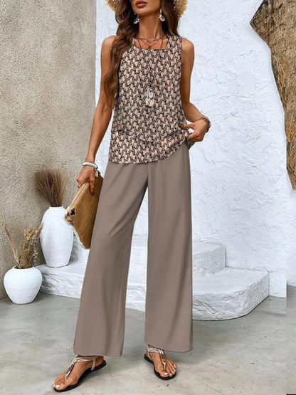 Cool Summer Women's Tank Top Set