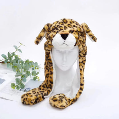Cute Rabbit Beanie with Ear Flaps