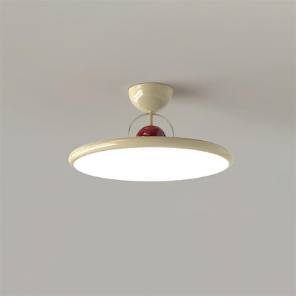 Stylish Round LED Ceiling Lamp with Soft White Light
