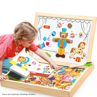 Fun Magnetic Wooden Learning Board