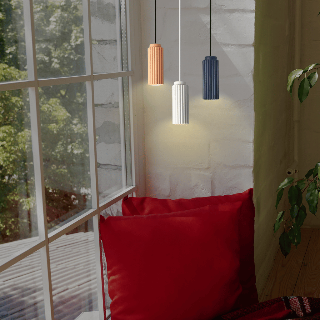 Sleek Contemporary Hanging Light Fixture