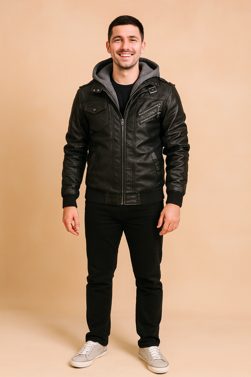 Levin | Men's Waterproof Hoodie Coat - Luxicro
