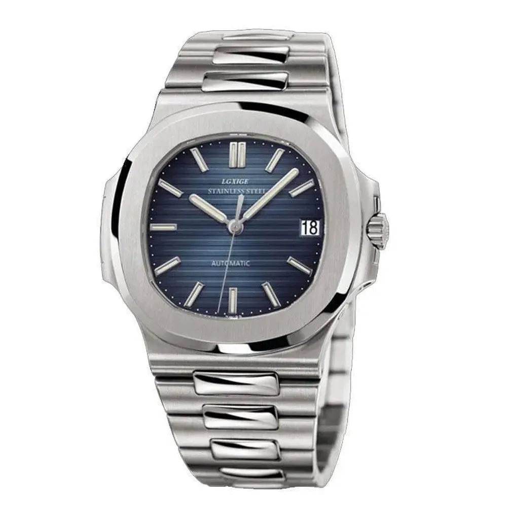 Luxury 41mm Stainless Steel Automatic Men's Watch - Luxicro
