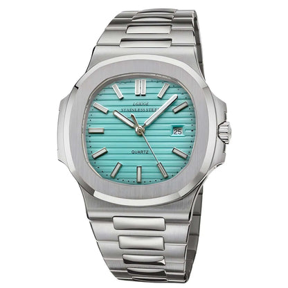 Timeless 40mm Quartz Stainless Steel Watch