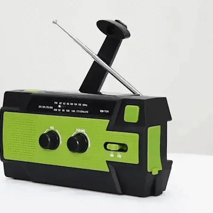 Compact Solar Emergency Weather Radio