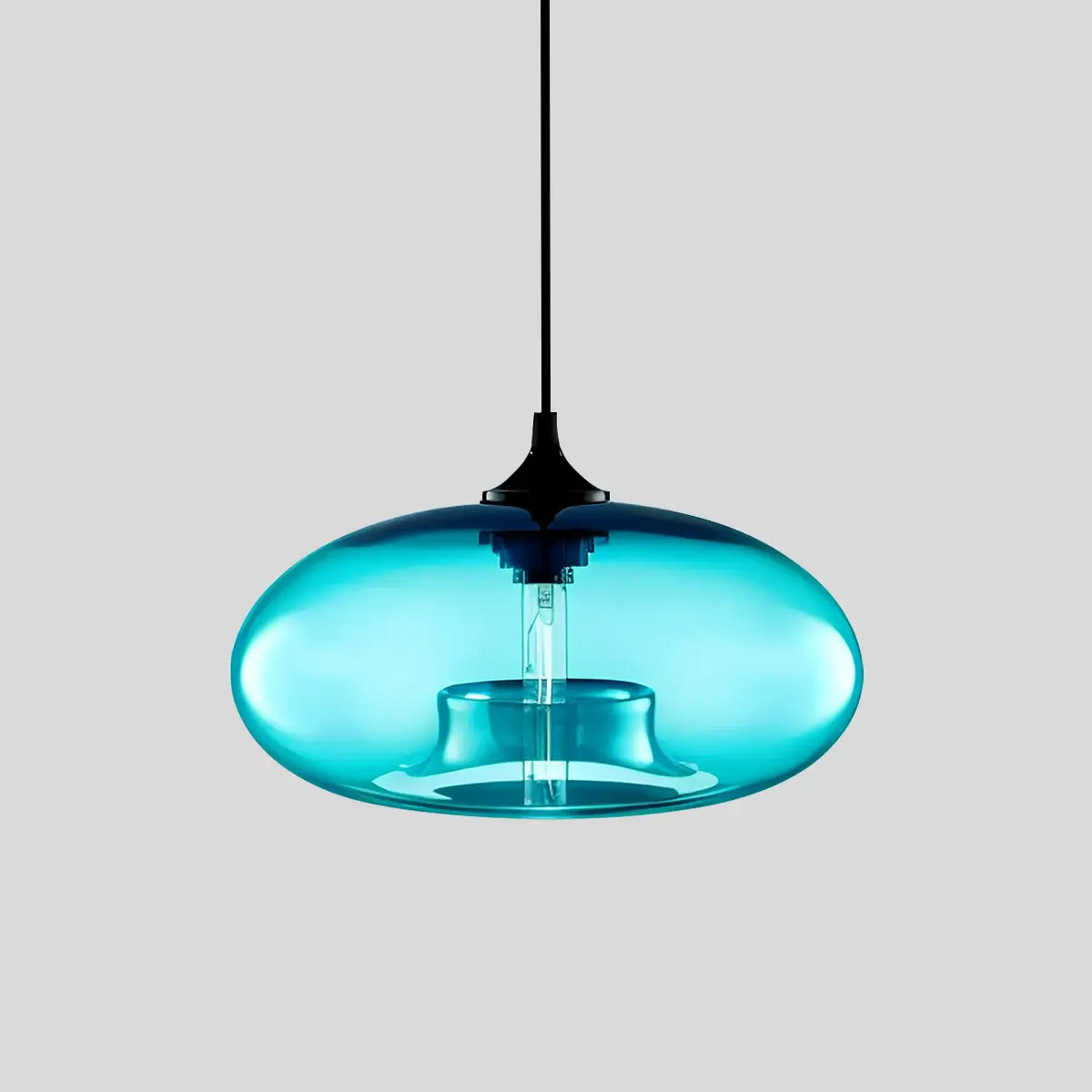 Stylish Hanging Glass Light for Kitchen