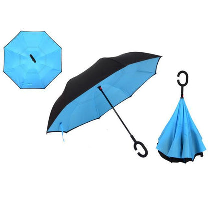 Waterproof Compact Folding Rain Umbrella