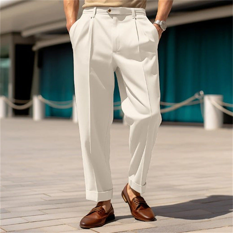 Classic Slim Fit Men's Formal Pants