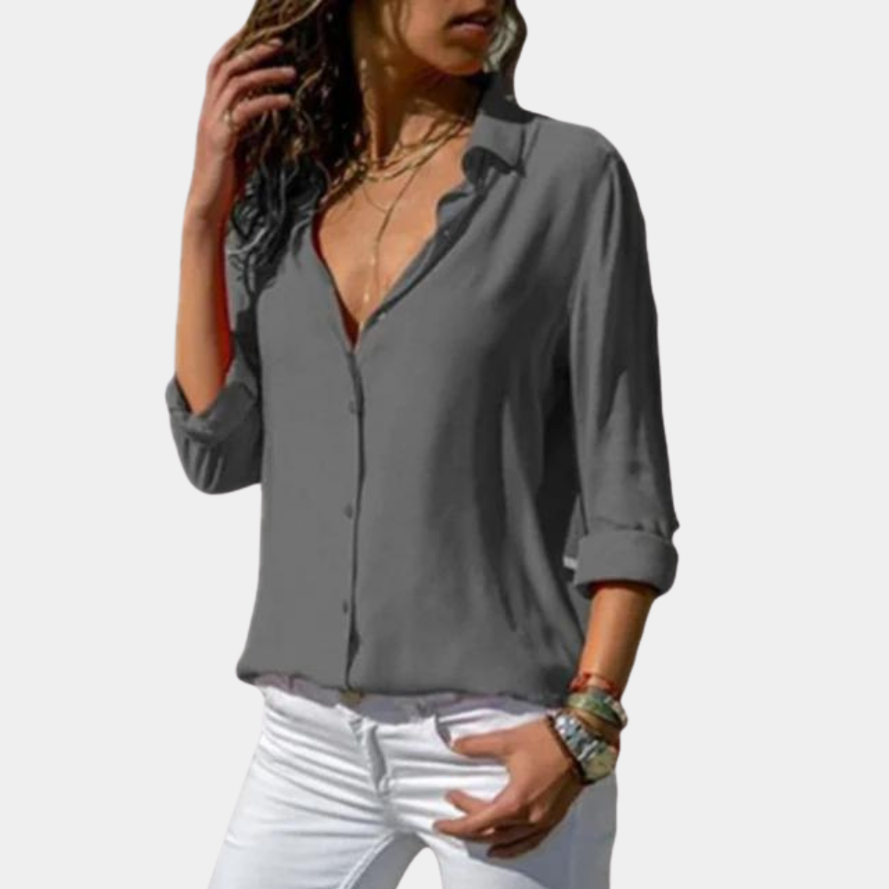 Comfy Women's Cotton Blouse for Everyday Wear