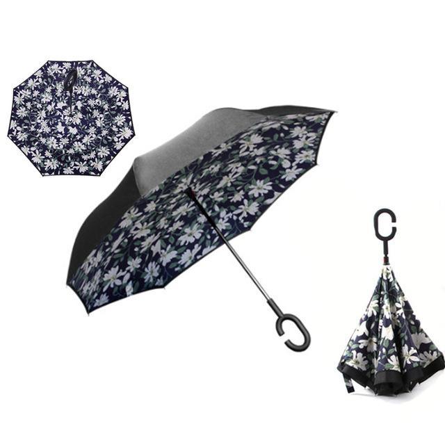 Waterproof Compact Folding Rain Umbrella