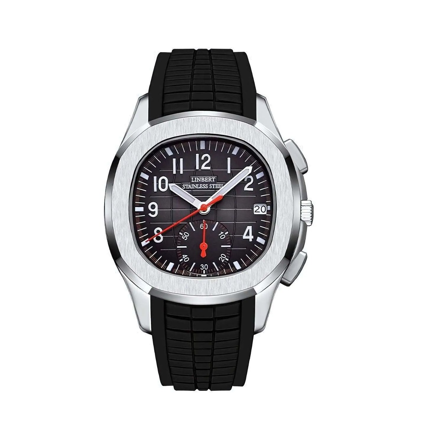 Stylish 40mm Quartz Sports Watch with Date Display