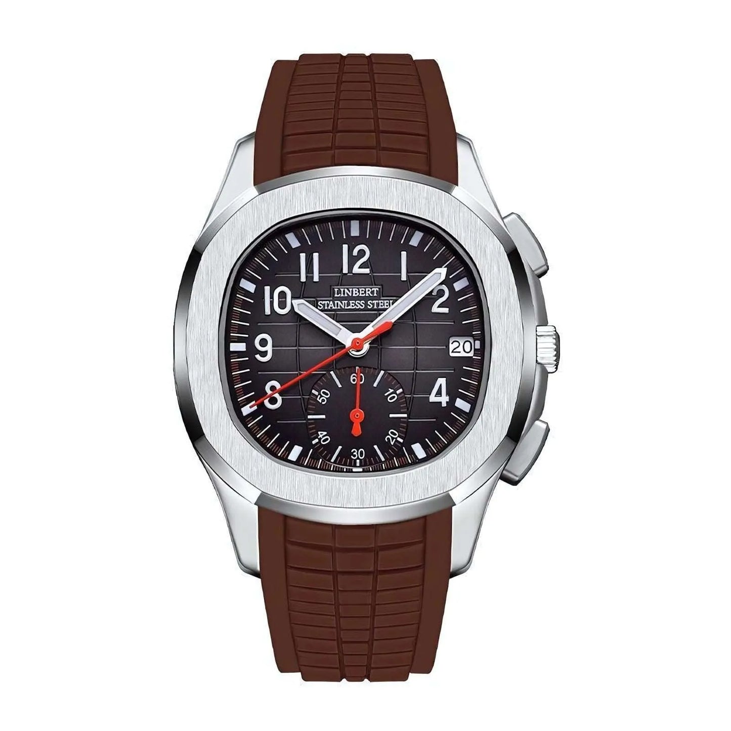 Stylish 40mm Quartz Sports Watch with Date Display