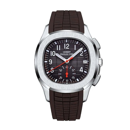 Stylish 40mm Quartz Sports Watch with Date Display