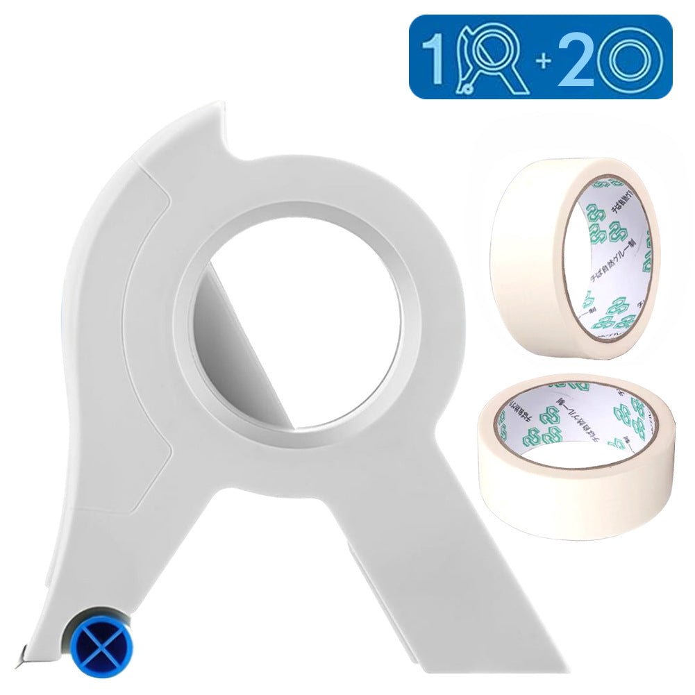 Precision Paint Edger Tool With Blade And Rubber Rollers