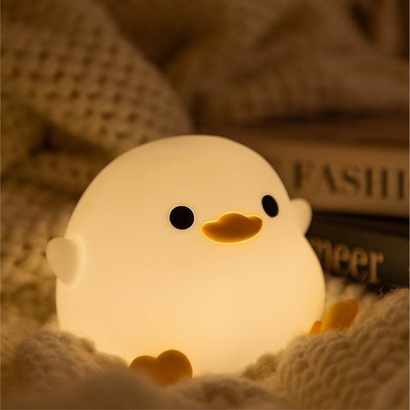 Cute Yellow Baby Duck Nursery Light