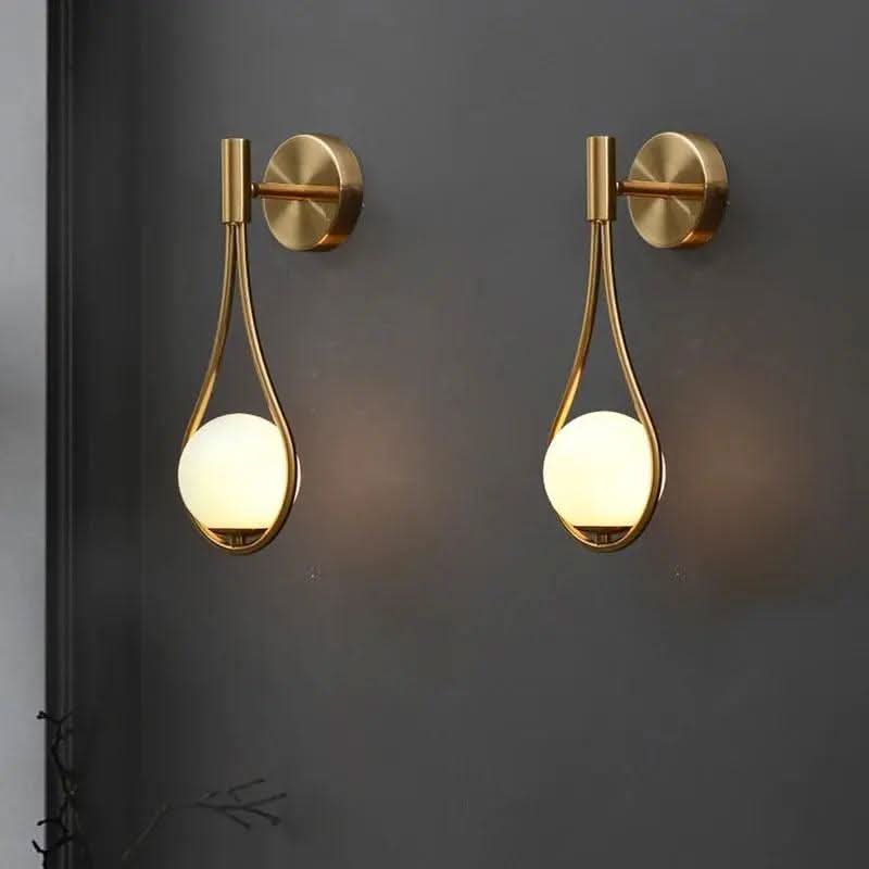 Contemporary Silver LED Sconce Lamp