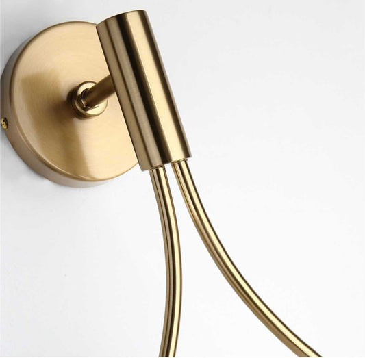 Contemporary Silver LED Sconce Lamp - Luxicro