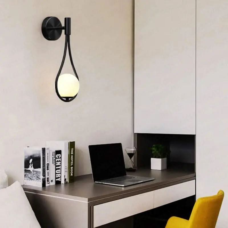 Contemporary Silver LED Wall Light