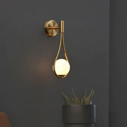 Contemporary Silver LED Wall Light