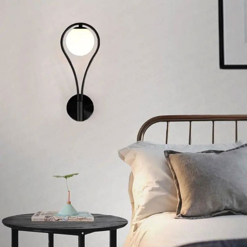 Contemporary Silver LED Wall Light