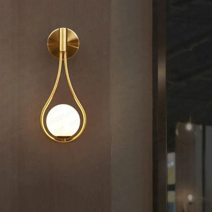 Contemporary Silver LED Wall Light