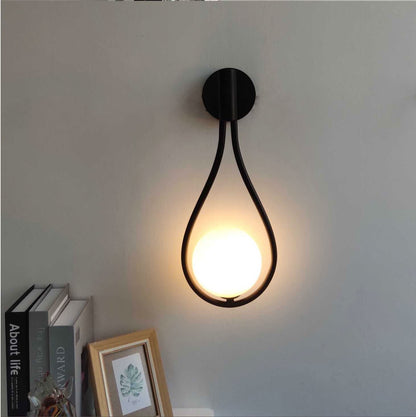 Contemporary Silver LED Wall Light