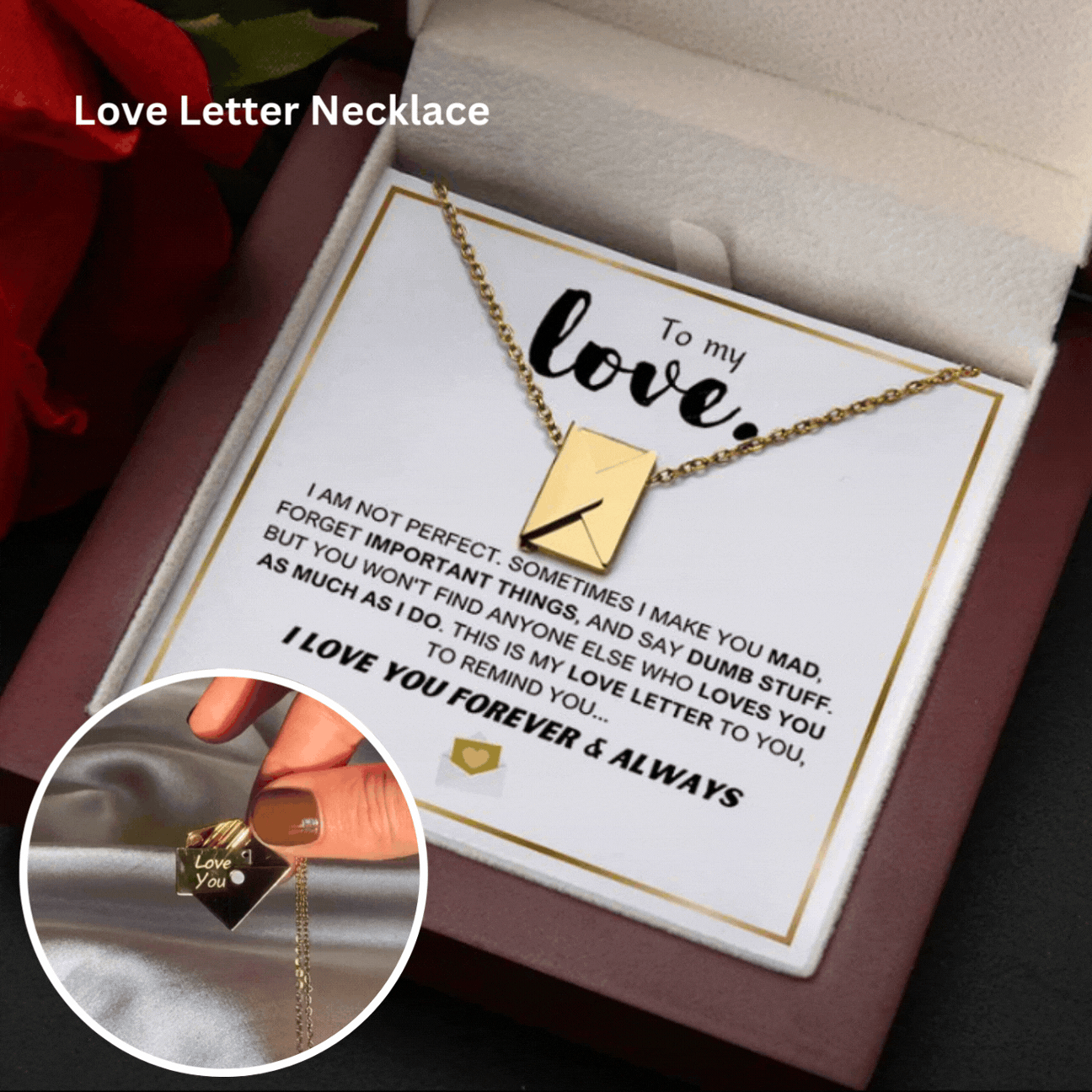Romantic Heart Necklace Gift Set - Luxicro