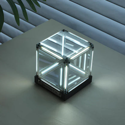 Contemporary Square Table Lamp