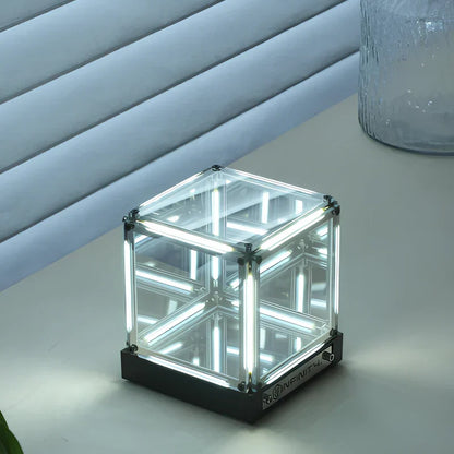 Contemporary Square Table Lamp