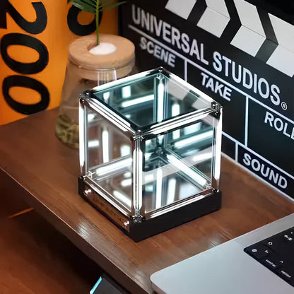 Contemporary Square Table Lamp