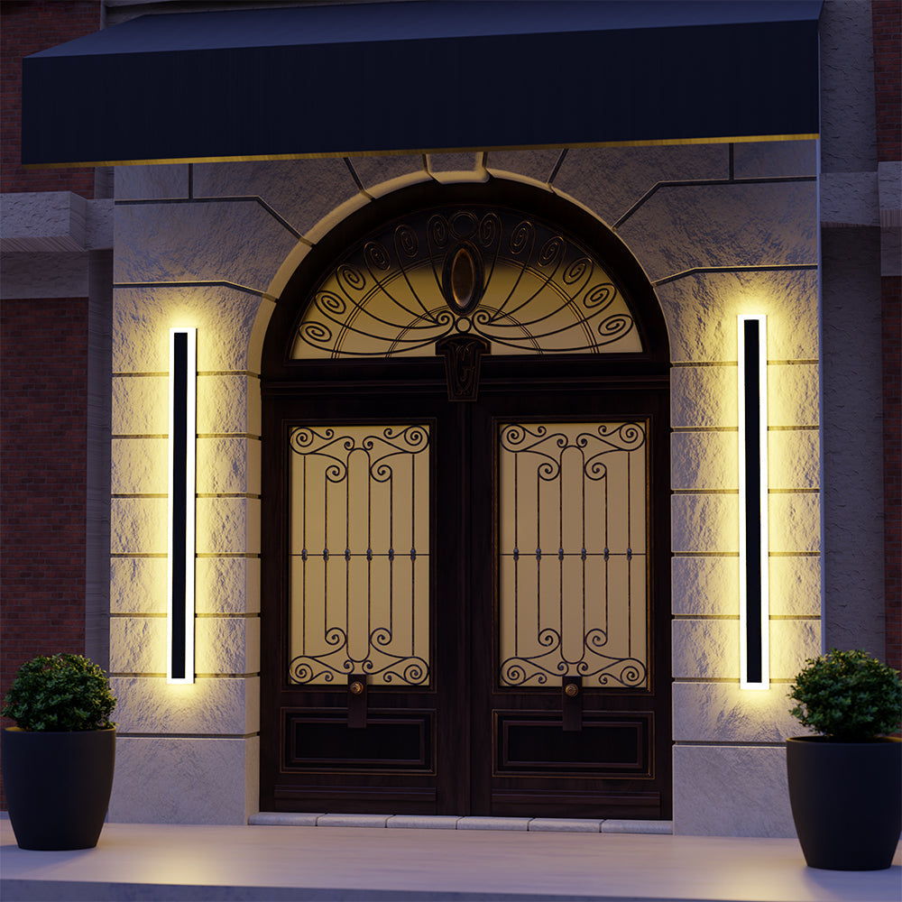 Weatherproof Outdoor Motion Sensor LED Wall Light - Luxicro