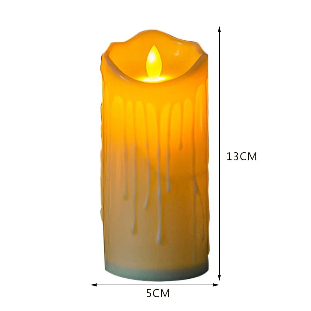 Authentic Flameless White Candle Light