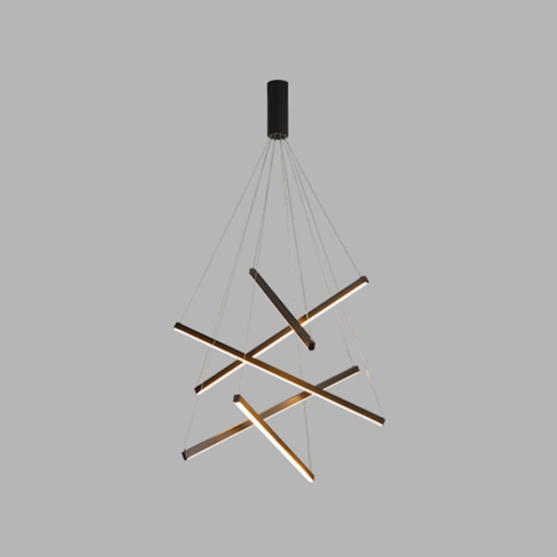 Bright Adjustable LED Hanging Light With Remote Control