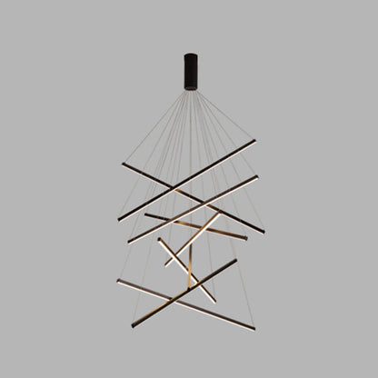 Bright Adjustable LED Hanging Light With Remote Control