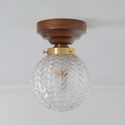 Classic Glass Drop Ceiling Lamp