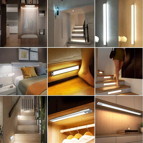 Bright Adjustable Desk Lamp with Motion Sensor