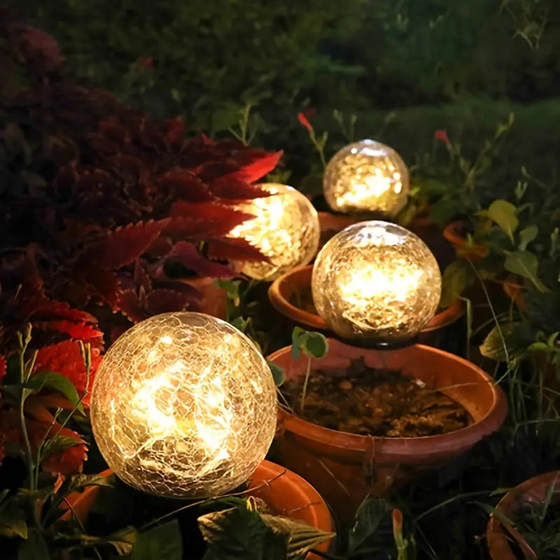 Energy Saving Garden Globe Light Fixture