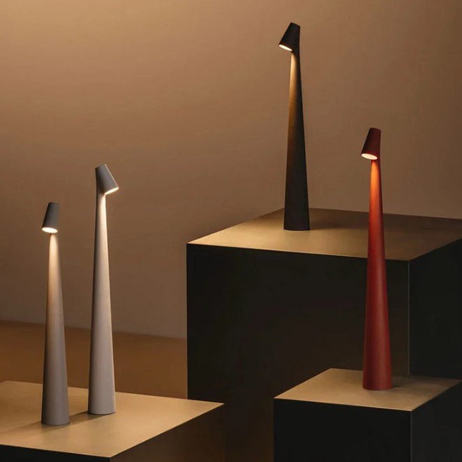 Compact Rechargeable Desk Light with 3 Settings - Luxicro