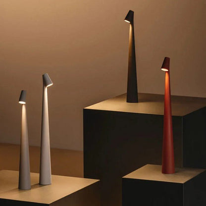 Compact Rechargeable Desk Light with 3 Settings - Luxicro