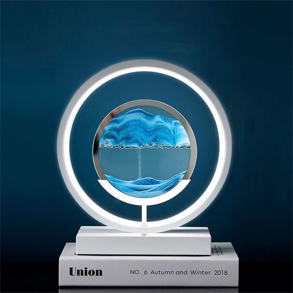 Bright USB Table Lamp with Soft Glow and Power Outlet - Luxicro