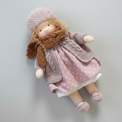 Cuddly Artisan Doll for Children's Imaginative Fun