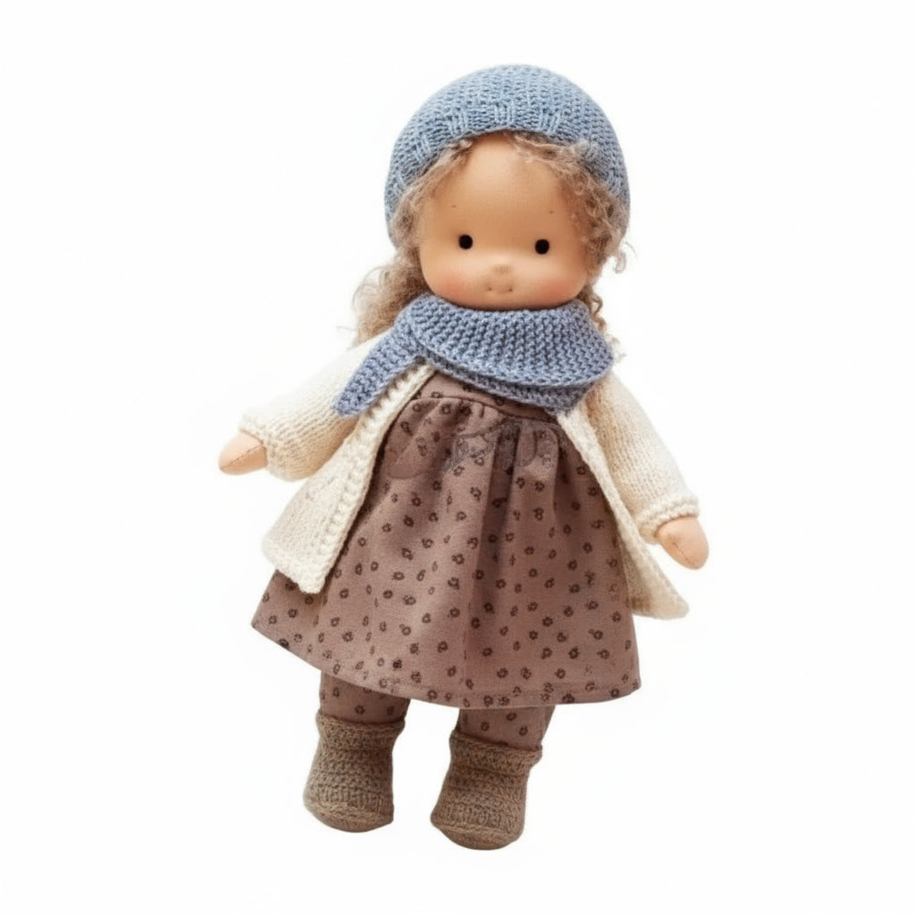 Cuddly Artisan Doll for Children's Imaginative Fun