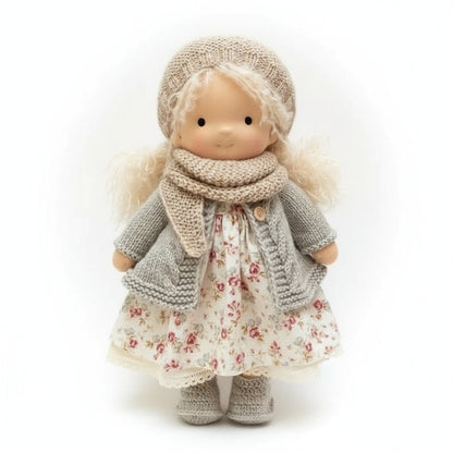 Cuddly Artisan Doll for Children's Imaginative Fun