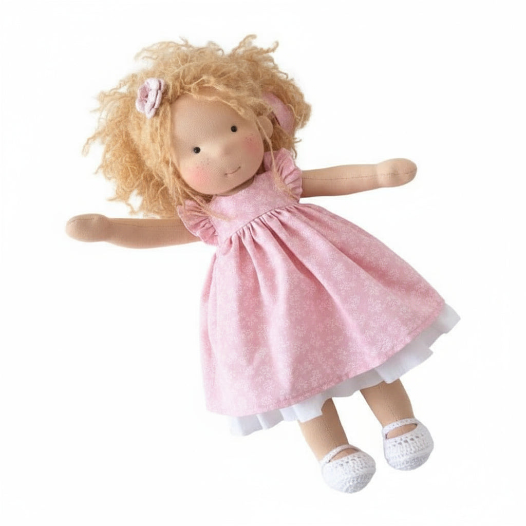 Cuddly Artisan Doll for Children's Imaginative Fun