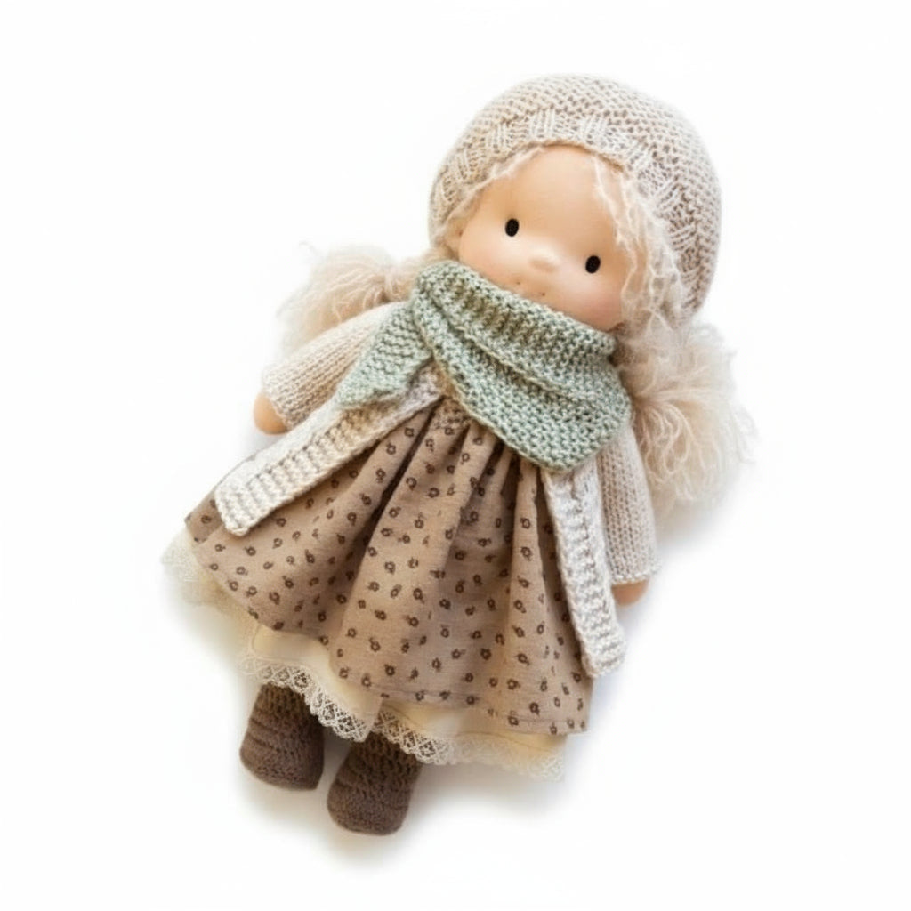 Cuddly Artisan Doll for Children's Imaginative Fun