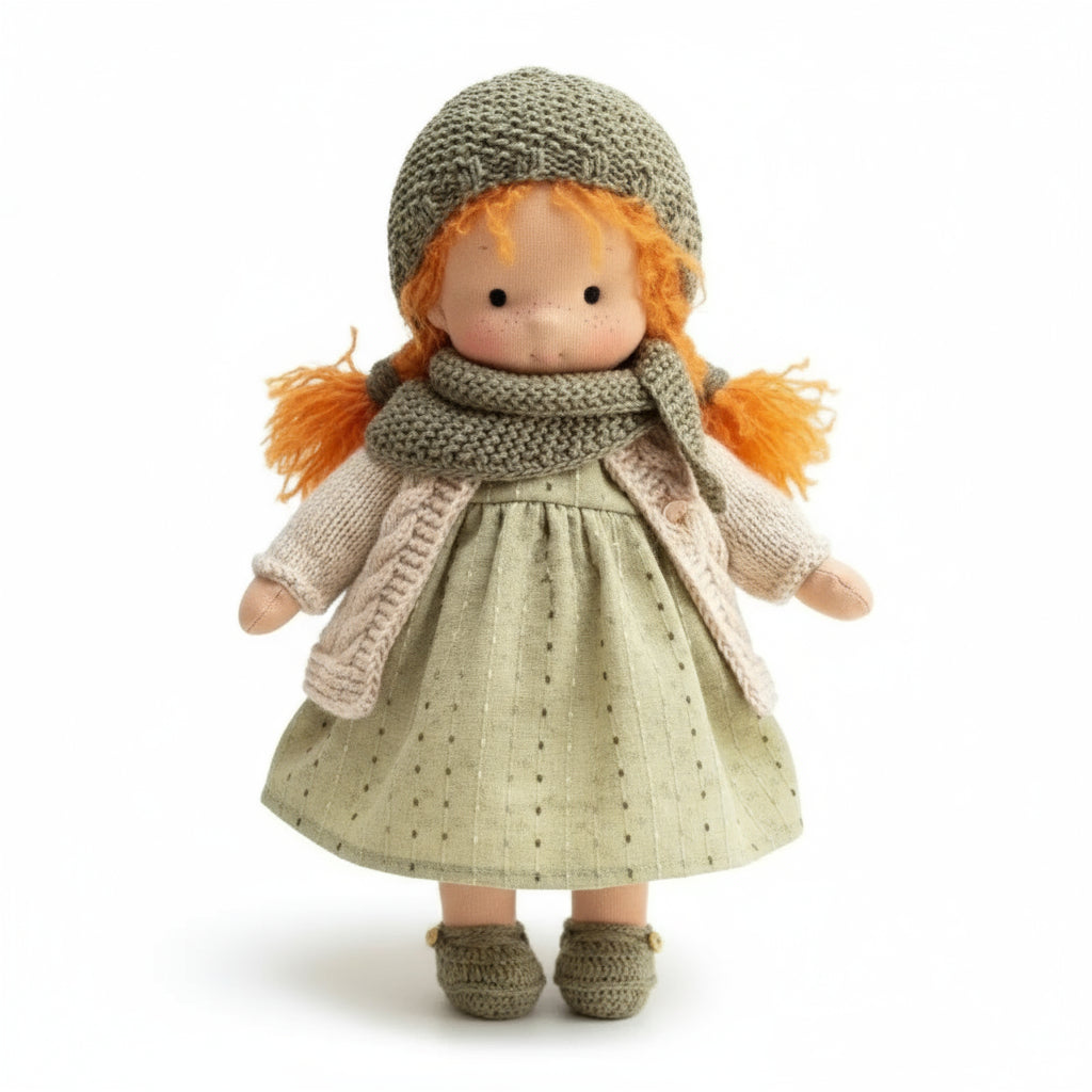 Cuddly Artisan Doll for Children's Imaginative Fun