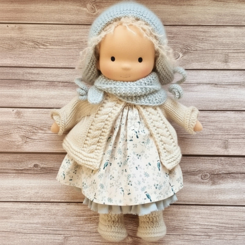 Cuddly Artisan Doll for Children's Imaginative Fun